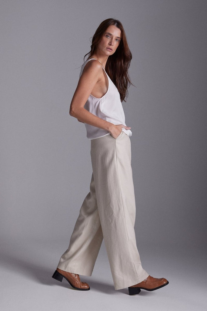 Pleated Trouser - Abbie JamesXSGradual Collection